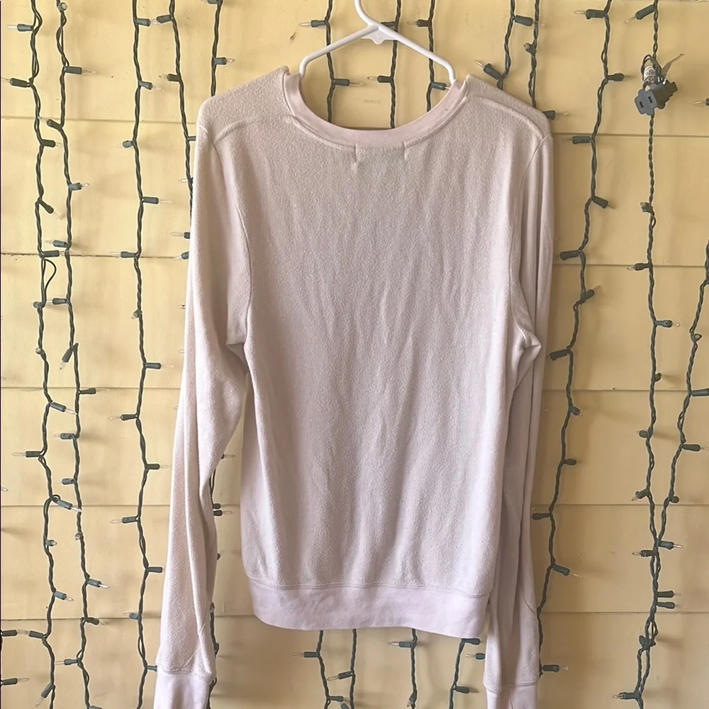 Wildfox light tan V-Neck Sweater - Picture 3 of 3